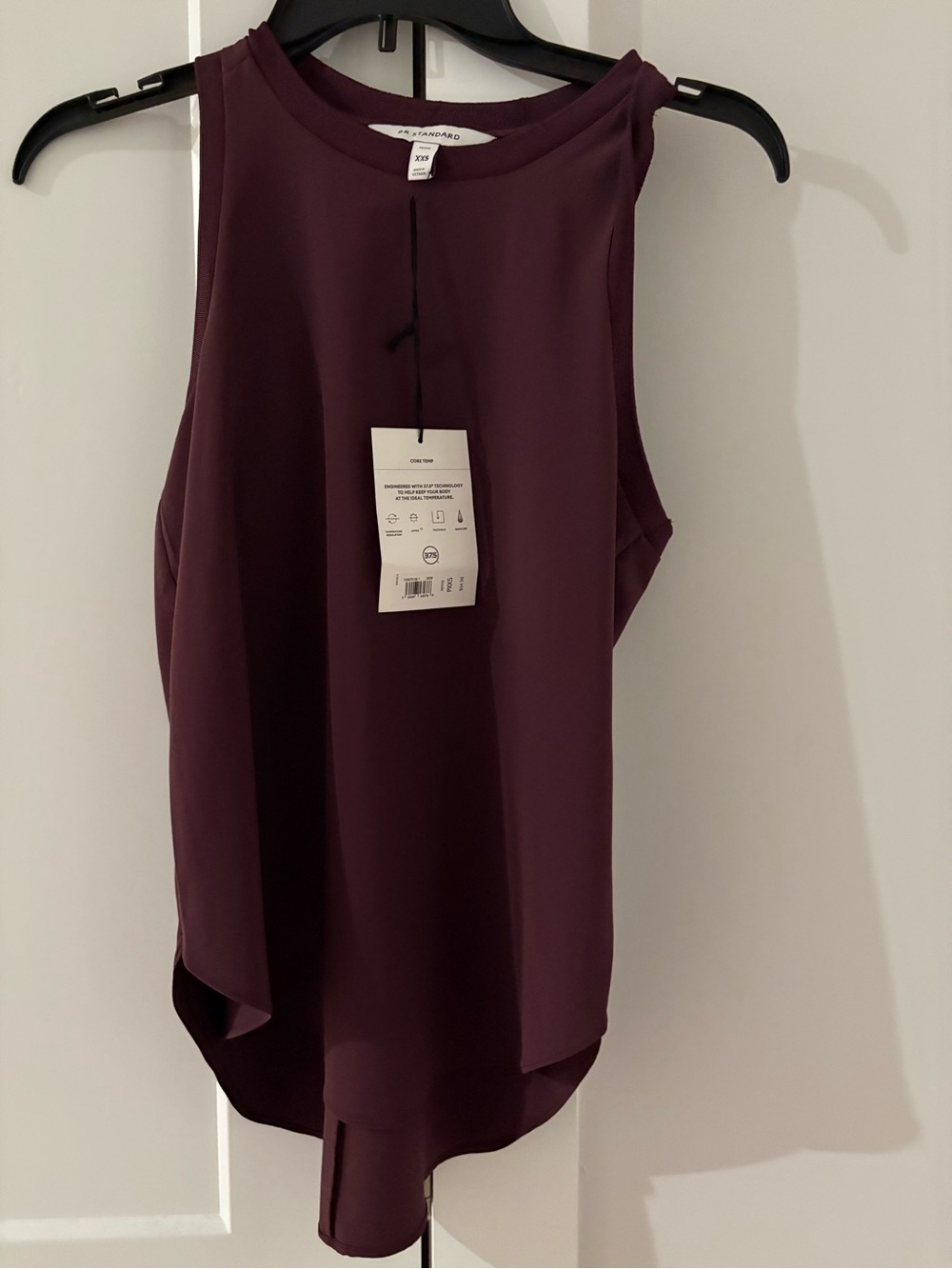 Banana Republic Plum Sleeveless High-Low Tank